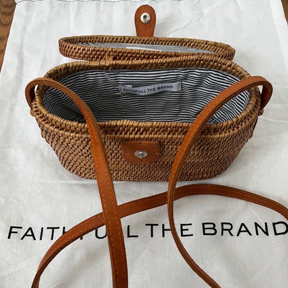 NEW Faithfull The Brand Camilla Box Shoulder Bag
